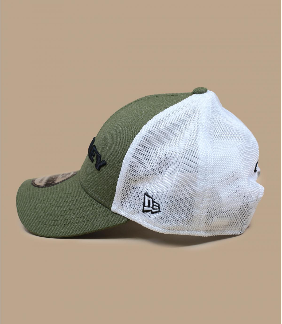 green white Oakley trucker